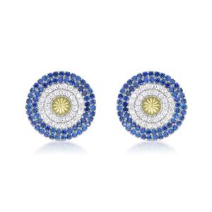 Fatima Brooch – بروش فاطمة فضي لامع